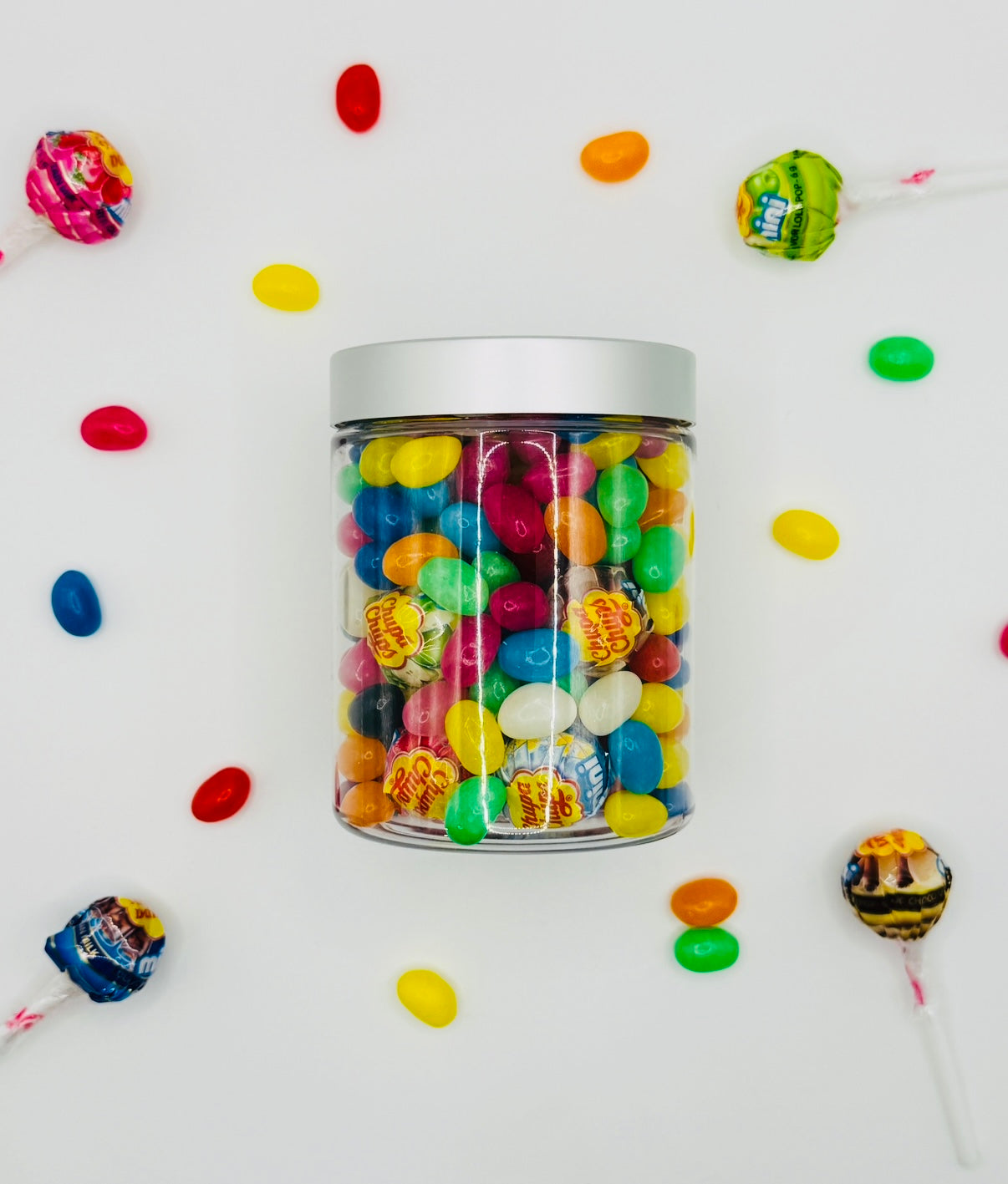 MINI ME JELLY BEANS JAR FAVOURS